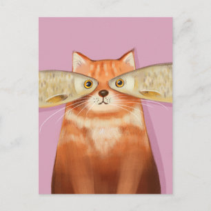 Niedliche Katze Postkarte