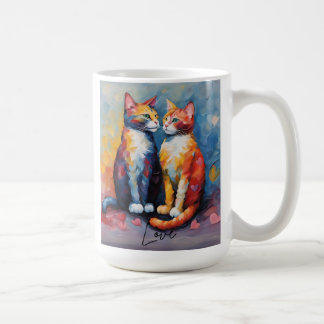 Niedliche Katze Stilvolle Tierkatze Latte Kaffee T Kaffeetasse