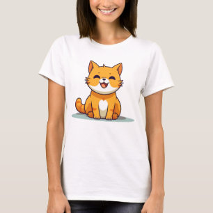 Niedliche Katze T-Shirt