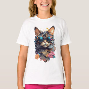 Niedliche Katze T-Shirt