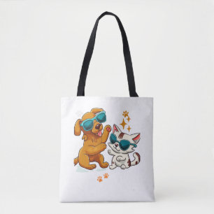 Niedliche Katze und Hund 1