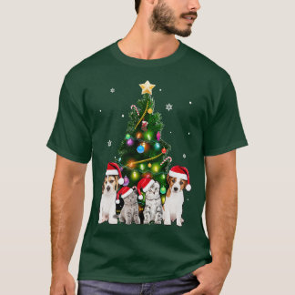 Niedliche Katze Weihnachtsbaum Katze Lover Xmas Ha T-Shirt