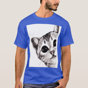 Niedliche Katze Zeichne 1 T-Shirt