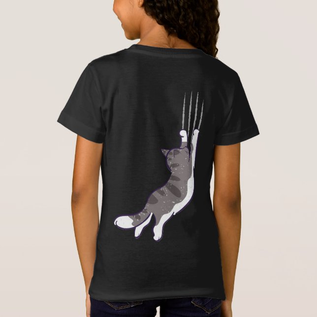 Niedliche Katzen - An! T-Shirt (Rückseite)