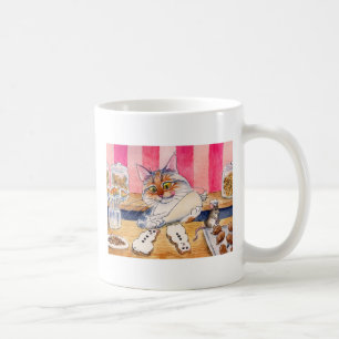 Niedliche Katzen-Bäckerei-Tasse Tasse
