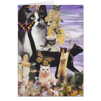 Niedliche Katzen-Collage 4