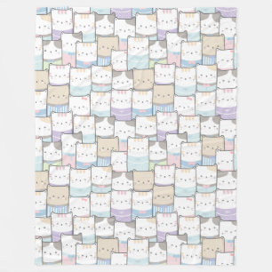 Niedliche Katzen Fleece Blanket