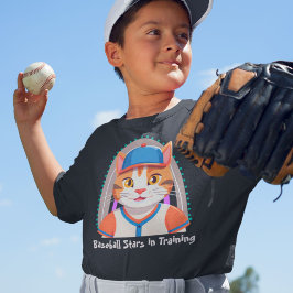 Niedliche Katzen Geschenke für Baseball-Spieler Li T-Shirt