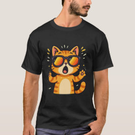 Niedliche Katzen Liebhaber Sonnenschein T-Shirt