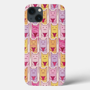 Niedliche Katzen mit liebevollen Herzen Case-Mate iPhone Hülle