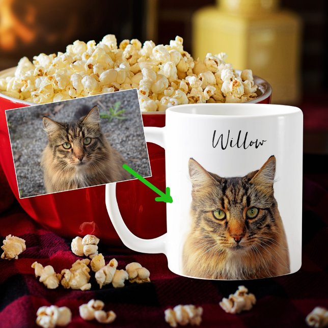 Niedliche Katzen- oder Hundenvorlage für benutzerd Kaffeetasse (Von Creator hochgeladen)