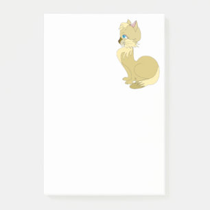 Niedliche Katzen-Post-it®-Hinweise Post-it Klebezettel
