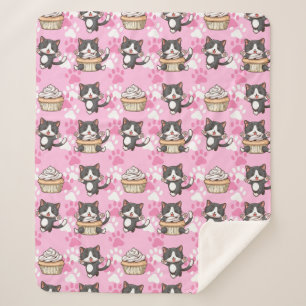Niedliche Katzen Sherpa Blanket Sherpadecke