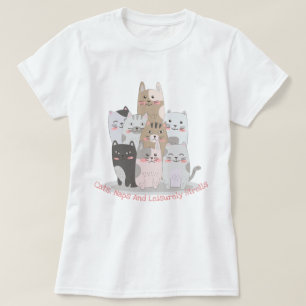 Niedliche Katzen T-Shirt