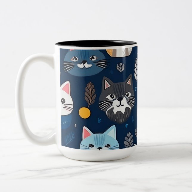 niedliche Katzen Tasse (Links)