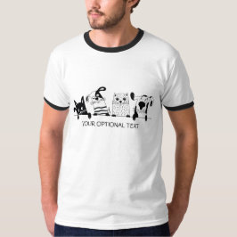 Niedliche Katzenbekleidung T-Shirt