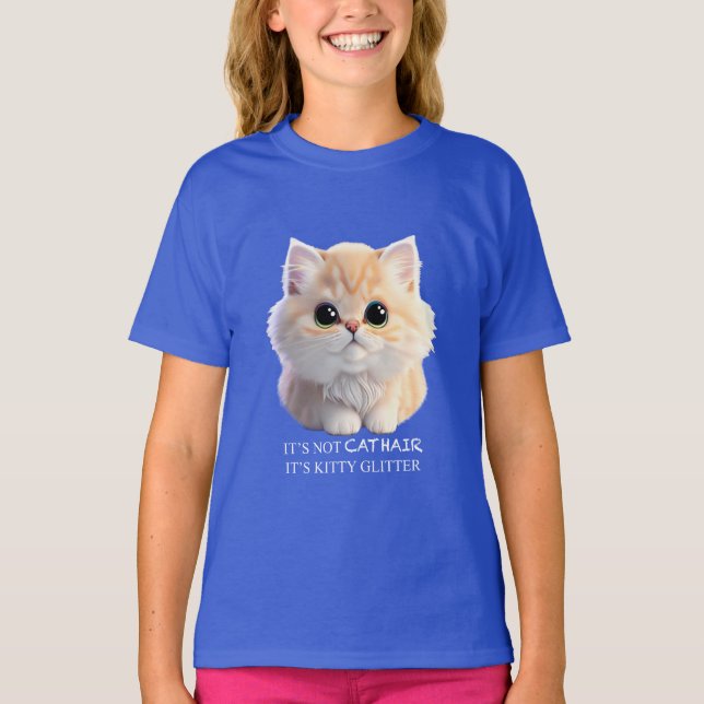 Niedliche Katzenkätzchen T-Shirt (Vorderseite)
