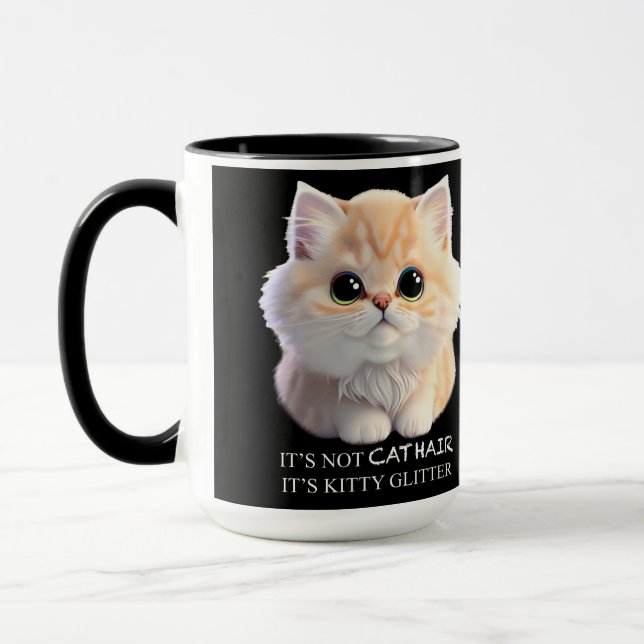 Niedliche Katzenkätzchen Tasse (Links)