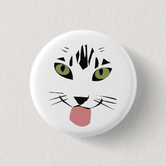 niedliche Katzenknöpfe Button