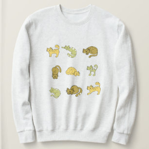 Niedliche Katzenkollektion, Katzenfreunde Sweatshirt