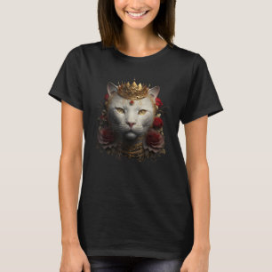 niedliche Katzenkratzer Rose für Katzen Kätzchen T-Shirt