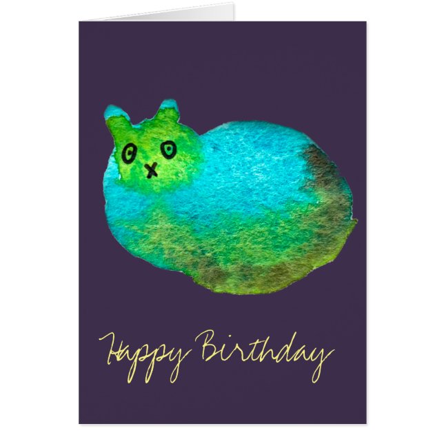 Niedliche Katzenkunstdarstellung (Vorne)