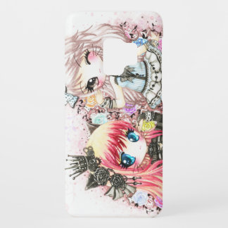 Niedliche Katzenmädchen in lolita Art Case-Mate Samsung Galaxy S9 Hülle