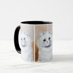 Niedliche Katzenmalerei von Louis Wain Tasse