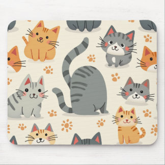 niedliche Katzenmaus Mousepad