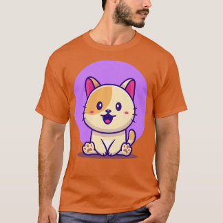 Niedliche Katzenruhe T-Shirt