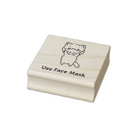 NIEDLICHE KATZWAREN VERWENDEN FACE MASK Wood Art B