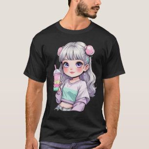 ✨ Niedliche Kawaii Anime Girl Bubble Tee