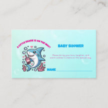 Niedliche Kawaii Boba Shark Baby Dusche