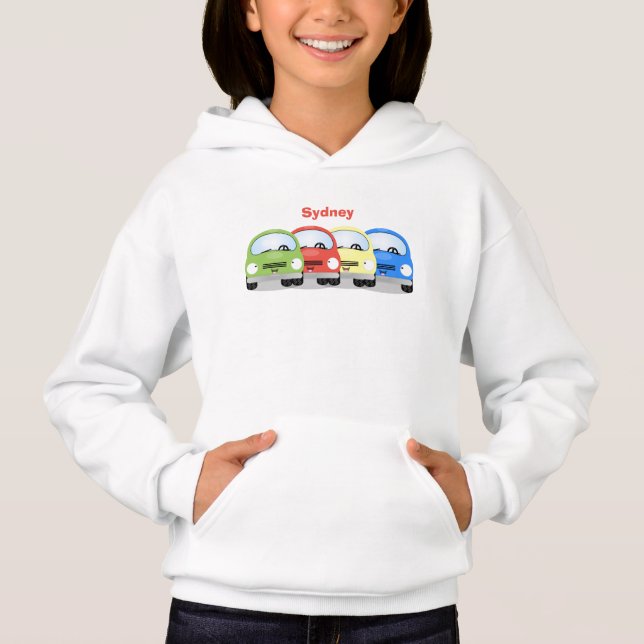 Niedliche Kawaii-Cartoon Hoodie (Vorderseite)