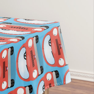 Niedliche Kawaii-Cartoon Tischdecke