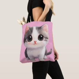 Niedliche Kawaii Cat Tote Bag - Adorable & Stylish
