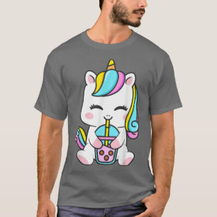Niedliche Kawaii Einicorn Boba Bubble Tee Anime fo