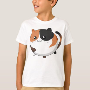 Niedliche Kawaii Kaliko Kittykatze T-Shirt