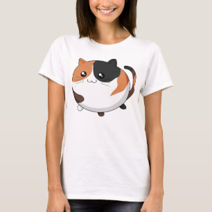 Niedliche Kawaii Kaliko Kittykatze T-Shirt