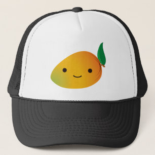 Niedliche Kawaii Mango Truckerkappe
