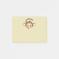 Niedliche Kawaii-Monkey-Illustration