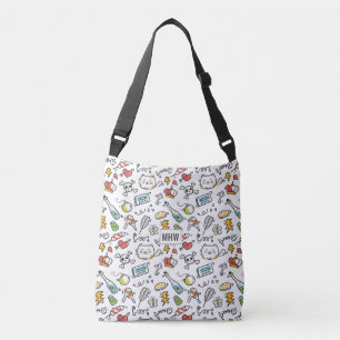 Niedliche Kawaii Muster-Taschen Tragetaschen Mit Langen Trägern