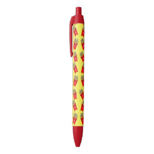 Niedliche kawaii-Pommes frites Ketschup Kugelschreiber