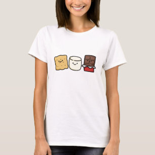Niedliche Kawaii-Smore-Pubs T-Shirt