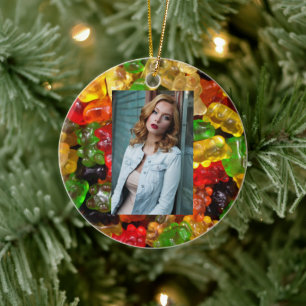 niedliche kawaii Süßigkeiten bunte Süßbärenrübe Keramik Ornament