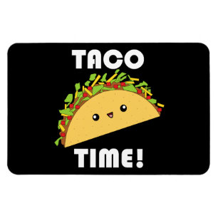 Niedliche kawaii Taco Zeit! Magnet