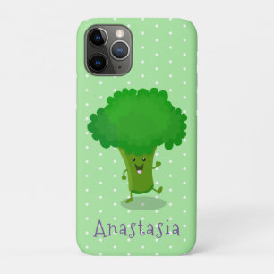 Niedliche Kawaii tanzende Broccoli Cartoon-Abbildu Case-Mate iPhone Hülle