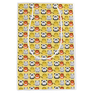 Niedliche Kawaii-Tiergeschenktasche Mittlere Geschenktüte
