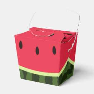 Niedliche Kawaii Wassermelone-Geschenkboxen Geschenkschachtel