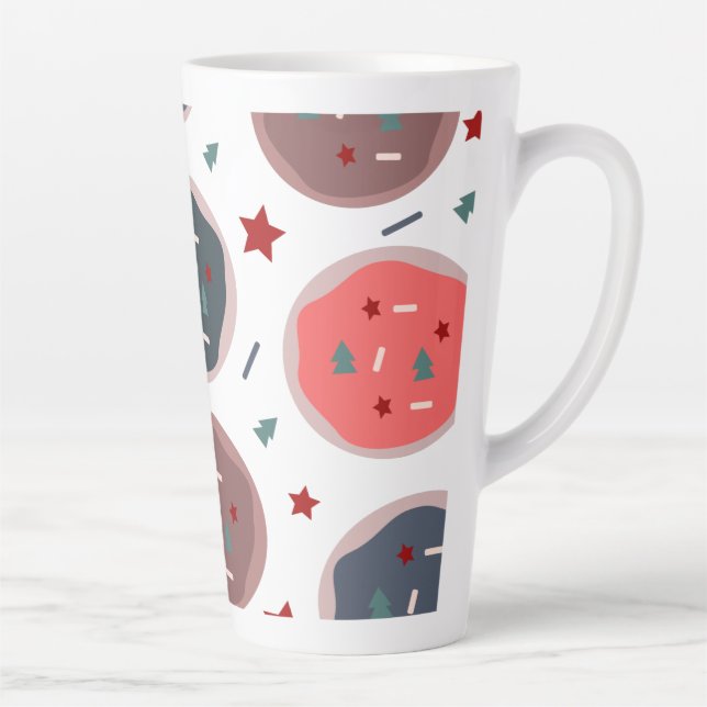 Niedliche Kekse Spinkles Bäckerei süßer Riesenkaff Milchtasse (Rechts)